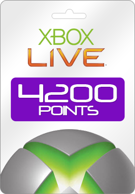 Xbox Live 4200 Points [EU]