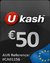 Ukash voucher code 50 EU