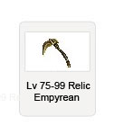 Lv 75-99 Relic Empyrean 