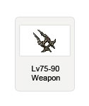 Lv 75-90 Empyrean Weapon